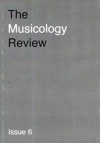 The Musicology Review, Issue 6, 2009-10 - School of Music, University College Dublin