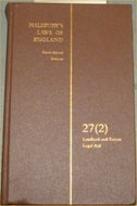 Halsbury's Laws of England: Vol 27, no 2