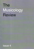 The Musicology Review, Issue 4, 2007-08 - School of Music, University College Dublin