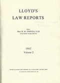Lloyd's Law Reports - 1982, Volume 2