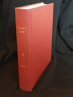 Family Law journal, Volume 27, 1997 - the complete year bound in one hardback volume