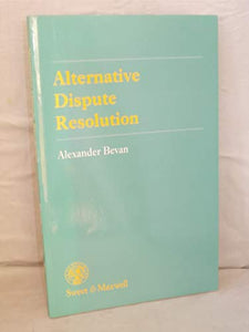 Alternative Dispute Resolution