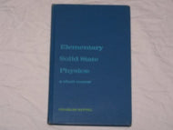 Elementary solid state physics: A short course
