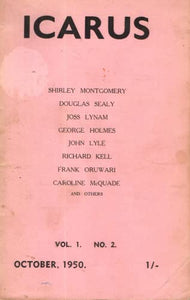Icarus journal, Vol 1, No 2, October, 1950 - University of Dublin, Trinity College