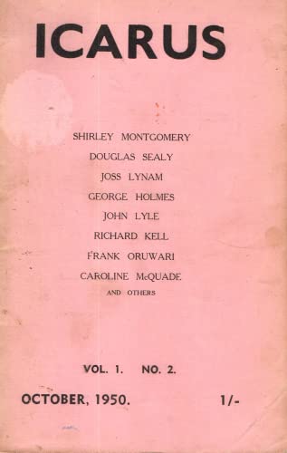 Icarus journal, Vol 1, No 2, October, 1950 - University of Dublin, Trinity College