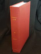 Family Law journal, Volume 32, 2002 - the complete year bound in one hardback volume