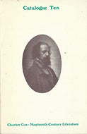 Charles Cox Rare Books Catalogue Ten (10): Summer 1978 - Nineteenth Century Literature