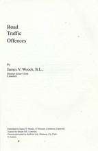 Load image into Gallery viewer, Road Traffic Offences