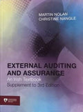 External Auditing and Assurance: An Irish Textbook - Supplement to 3rd Edition