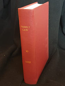 Family Law journal, Volume 30, 2000 - the complete year bound in one hardback volume