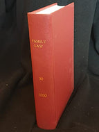 Family Law journal, Volume 30, 2000 - the complete year bound in one hardback volume