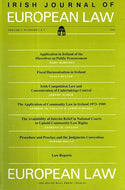 Irish Journal of European Law. volume 1. (1992)