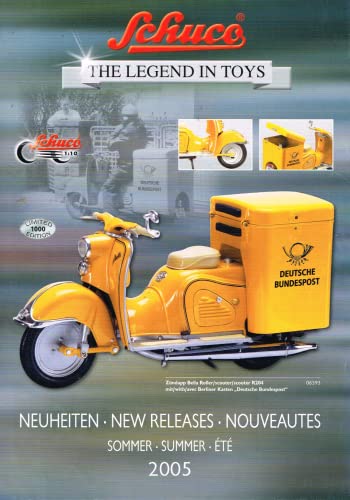 Schuco catalogue, sommer/summer/Été 2005 - Neuheiten/New releases/Nouveautes