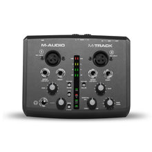 Load image into Gallery viewer, M-Audio M-Track - 2 Channel Portable USB Audio and MIDI Interface with Ignite by AIR and Ableton Live Lite
