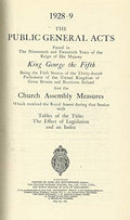 Public General Acts 1928.