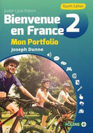Bienvenue en France 2: Mon Portfolio, 4th Edition - Junior Cycle French