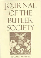Journal of the Butler Society Volume 2 Number 2