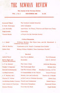 The Newman Review, Vol 1, No 2, December 1969: The Journal of the Newman Society