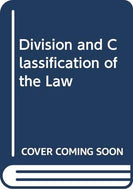 Division and Classification of the Law