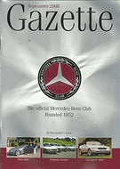The Mercedes-Benz Club Gazette, September 2008 - The Official Mercedes-Benz Club, Founded 1952
