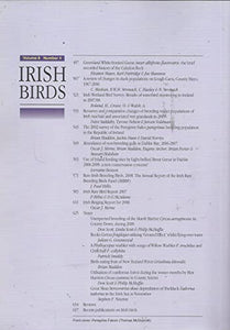 Irish Birds, Volume 8, Number 4 - 2009 - BirdWatch Ireland