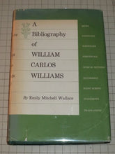 Load image into Gallery viewer, A bibliography of William Carlos Williams