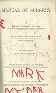 Manual of Surgery - Volume Second - Regional Surgery (Second Edition Revised and Enlarged)