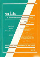 Orbis: An International Quarterly of Poetry and Prose - Special Irish Double Issue, Edited by John F Deane - No 69/70, Summer/Autumn 1988