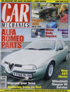 Car Mechanics magazine, June 2004: Alfa Romeo parts, Citroen Saxo, Mitsubishi Shogun V6, ABS, Mini, MGB