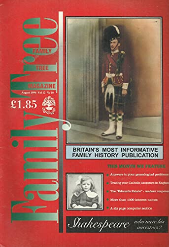 Family Tree Magazine, August 1996, Volume 12, Number 10