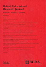 Load image into Gallery viewer, BERJ: British Educational Research Journal April 2018, Volume 44, Number 2 - Journal of the British Educational Research Association
