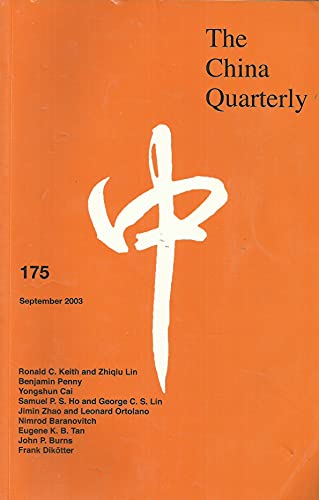 The China Quarterly No. 175
