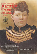 Family Tree Magazine, March 1995, Volume 11, Number 5