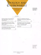 Load image into Gallery viewer, Biology and Environment, August 2004, Vol 104B, No 2