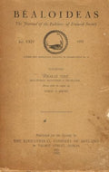Béaloideas XXIV (24), 1955: The Journal of the Folklore of Ireland Society - Scéalaí Tíre: Bailiúcháin Seanchais Ó Ghaillimh