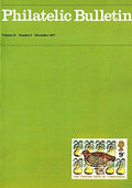 Philatelic Bulletin - Volume 15: Number 4, December 1977