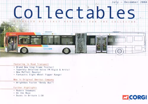 Corgi Collectables catalogue, July-December 2004: Detailed Die-Cast Replicas for the Collector