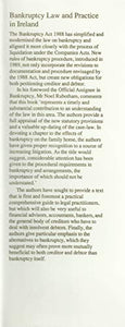 Bankruptcy Law and Practice in Ireland