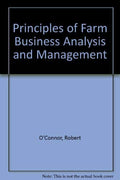 Principles of Farm Business Analysis and Management