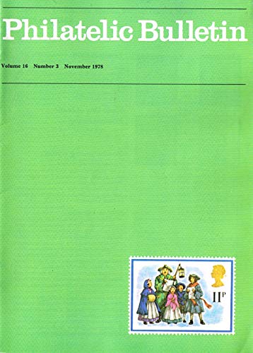 Philatelic Bulletin - Volume 16, Number 3, November 1978