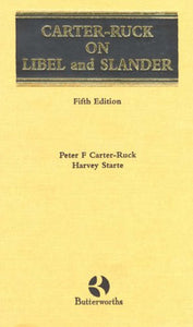 On Libel and Slander