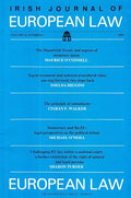 Irish Journal of European Law Vol 4 No 1 1995