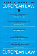 Irish Journal of European Law Vol 4 No 1 1995