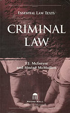 Load image into Gallery viewer, Criminal Law - Essential Law Text: Essential Law Text