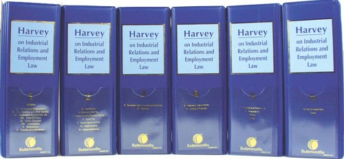 Harvey on Industrial Relations and Employment Law (5 Vol Set)
