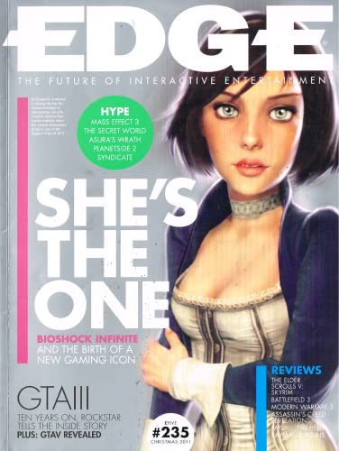 Edge magazine, No 235, Christmas 2011 The Future of Interactive Entertainment - Bioshock Infinite