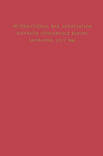 Load image into Gallery viewer, Eleventh Conference of the International Bar Association: Lausanne, Switzerland, July 11 15, 1966
