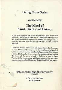 The mind of Saint Thérèse of Lisieux (Living flame series)