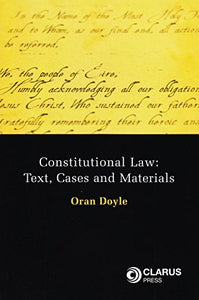 Constitutional Law: Text, Cases and Materials