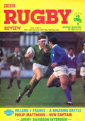 Irish Rugby Review, Vol 6, No 3, January 1989: Official magazine of the IRFU - Ireland v France, Philip Matthews new captain, Jimmy Davidson interview